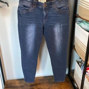 Democracy skinny dark wash jeans size 14